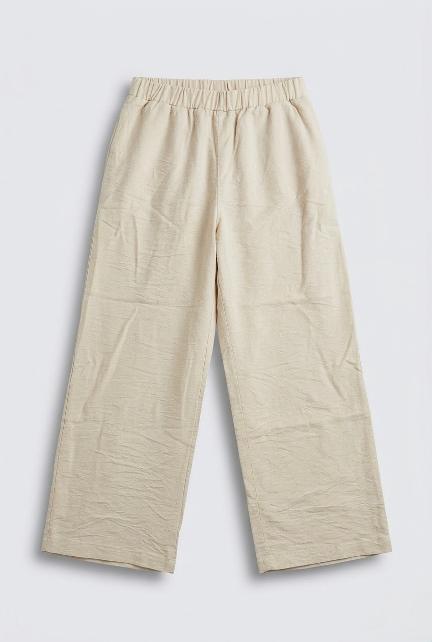 Beige linen sets