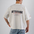 Offwhite Round Boxy Tee