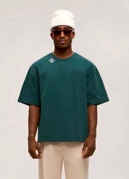 OLIVE ROUND BOXI TEE