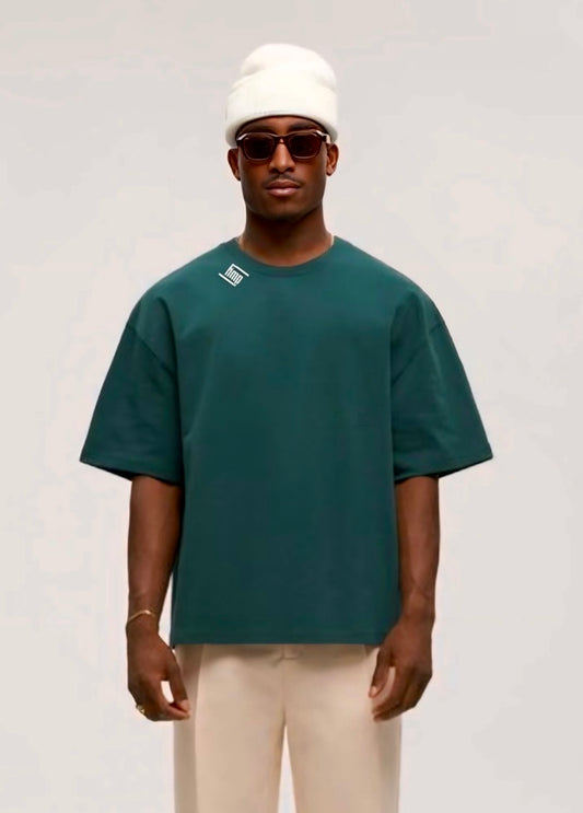 OLIVE ROUND BOXI TEE