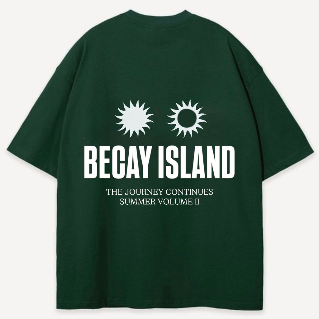 OLIVE ROUND BOXI TEE