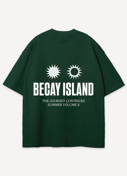 OLIVE ROUND BOXI TEE